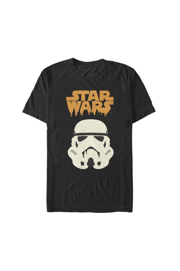 Men's Star Wars Halloween Stormtrooper Helmet Graphic Tee