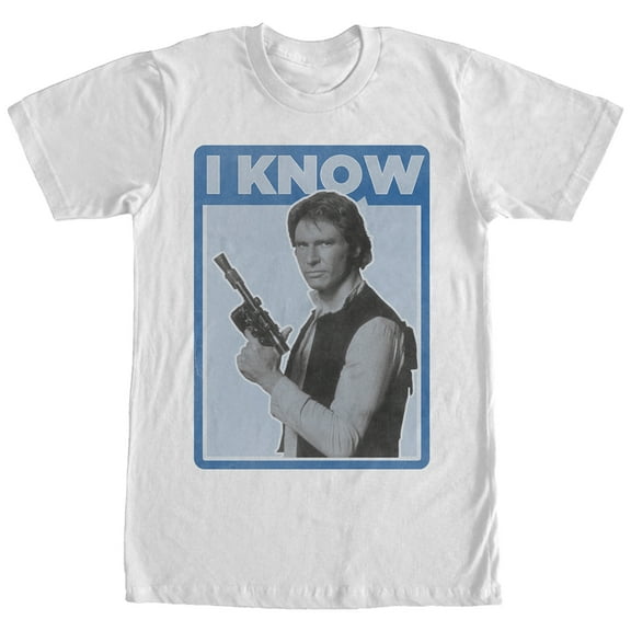 Men's Star Wars Han Love T-shirt X-Large Black