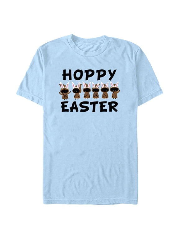 Men's Star Wars Hoppy Easter From The Jawas Graphic Tee Light Blue Medium