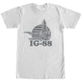 thumbnail image 1 of Men's Star Wars IG-88  Graphic Tee White Medium, 1 of 4