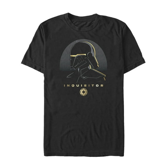 Men's Star Wars Jedi: Fallen Order Empire's Inquisitor Graphic Tee Black X Large