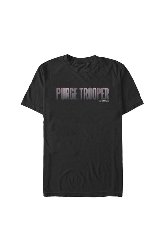 Men's Star Wars Jedi: Fallen Order Purge Trooper Graphic Tee Black Small