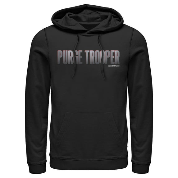 Men's Star Wars Jedi: Fallen Order Purge Trooper Pull Over Hoodie Black X Large