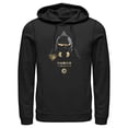 thumbnail image 1 of Men's Star Wars Jedi: Fallen Order Purge Trooper Symbol Pull Over Hoodie Black Small, 1 of 3