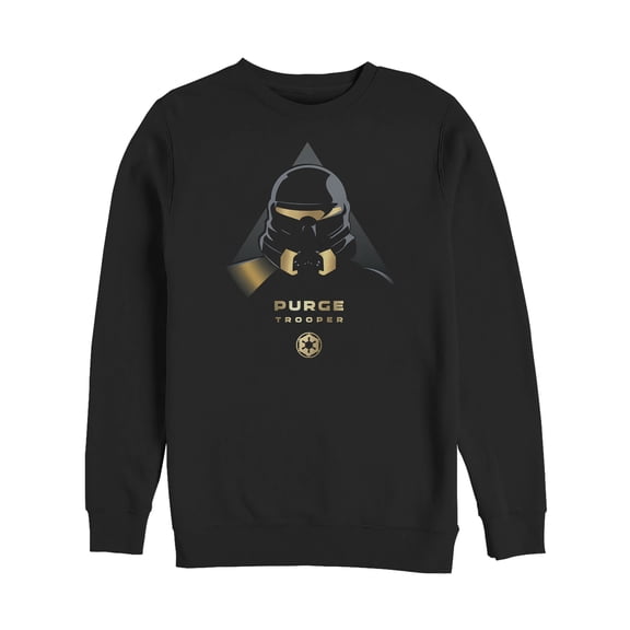 Men's Star Wars Jedi: Fallen Order Purge Trooper Symbol  Sweatshirt Black 2X Large