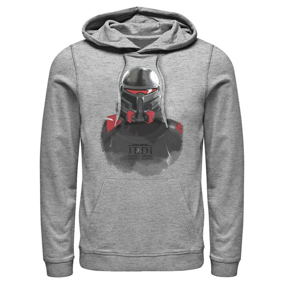Men's Star Wars Jedi: Fallen Order Purge Trooper Watercolor  Pull Over Hoodie Athletic Heather X Large