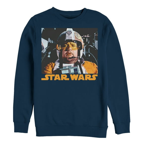 Men's Star Wars Jek Tono Porkins Sweatshirt Navy Blue 2X Large