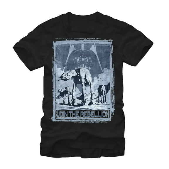 Men's Star Wars Join the Rebellion Graphic Tee Black Small