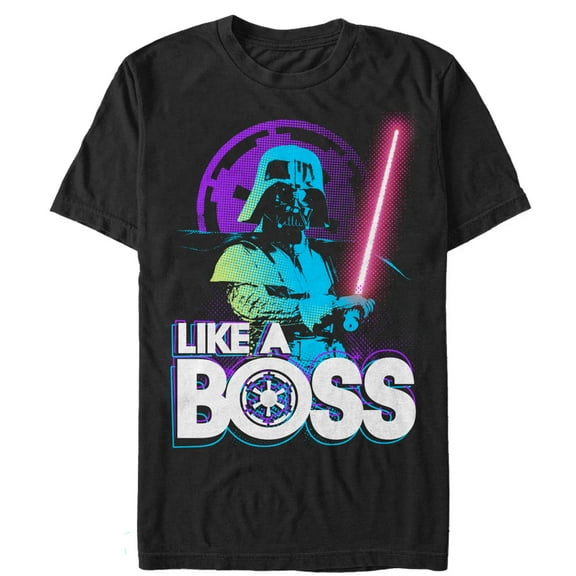 Men's Star Wars Like a Boss Graphic Tee Black Small