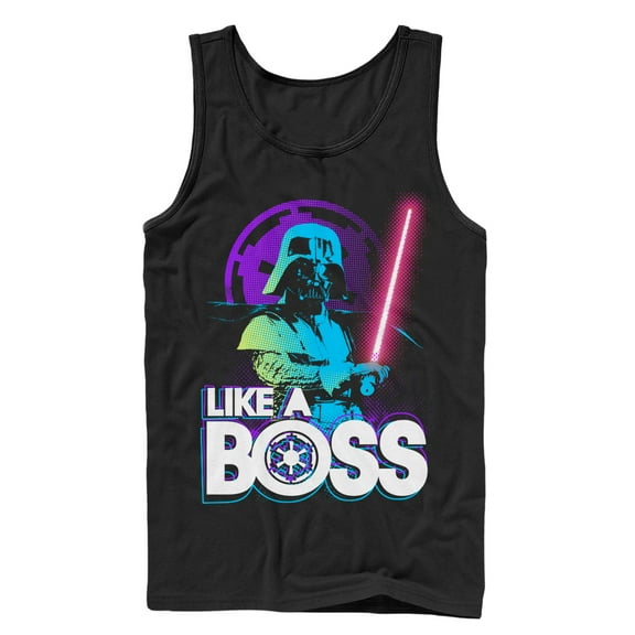 Men's Star Wars Like a Boss  Tank Top Black X Large