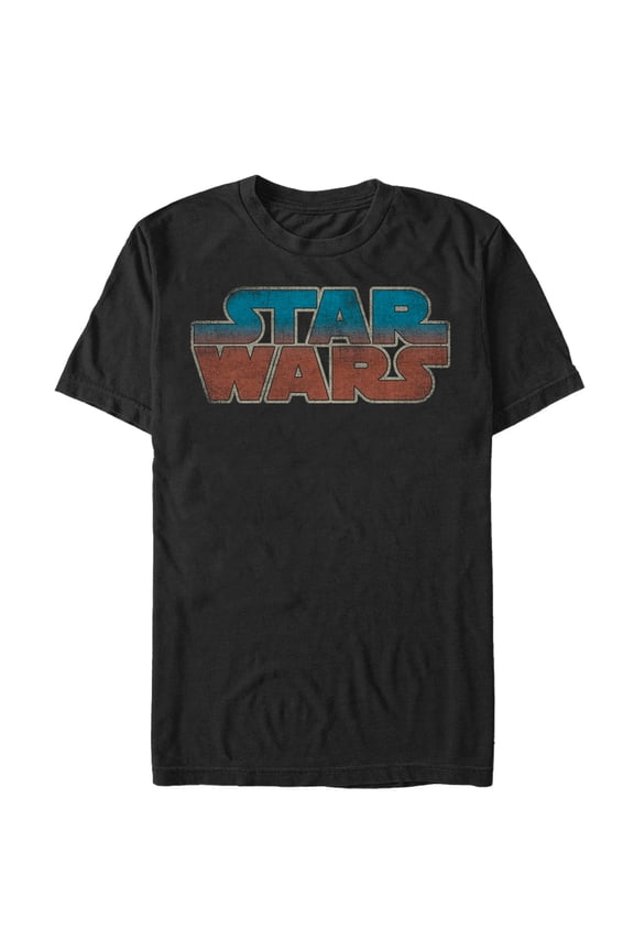 Men's Star Wars Logo Graphic Tee Black Small