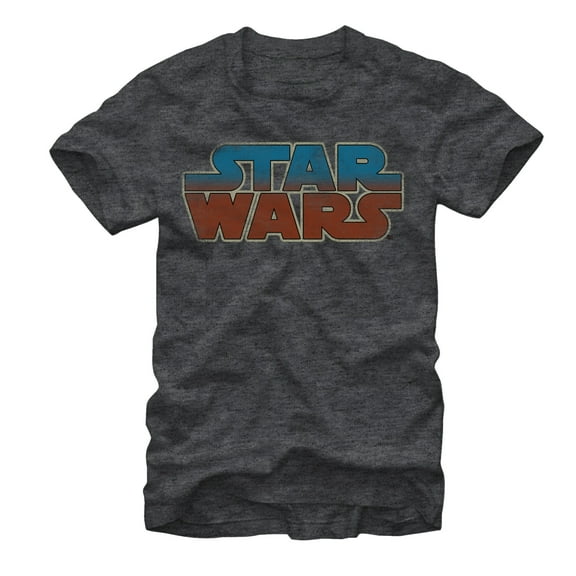 Men's Star Wars Logo Graphic Tee Charcoal Heather Small
