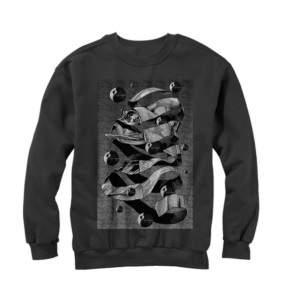 Men's Star Wars MC Darth Vader Sweatshirt Black X Large