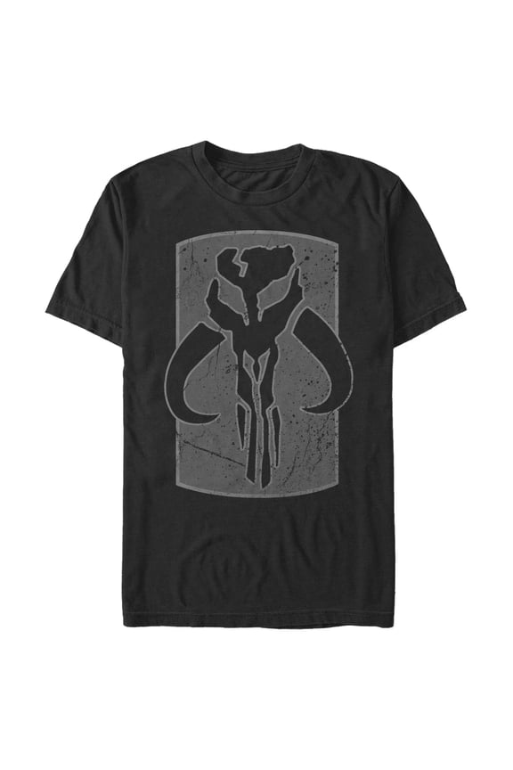 Men's Star Wars Mandalore Logo Graphic Tee Black Large