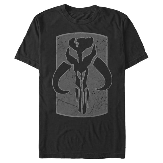 Men's Star Wars Mandalore Logo Graphic Tee Black Small