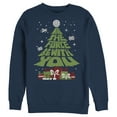 thumbnail image 1 of Men's Star Wars May the Christmas Gifts Be With You  Sweatshirt Navy Blue X Large, 1 of 3