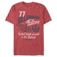 thumbnail image 1 of Men's Star Wars Millennium Falcon Fastest Junk 77  Graphic Tee Red Heather 2X Large, 1 of 5