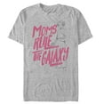 thumbnail image 1 of Men's Star Wars Mother's Day Moms Rule the Galaxy  Graphic Tee Athletic Heather 2X Large, 1 of 4