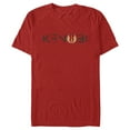 thumbnail image 1 of Men's Star Wars: Obi-Wan Kenobi Jedi Kenobi Logo Graphic Tee Red 2X Large, 1 of 5