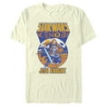 thumbnail image 1 of Men's Star Wars: Obi-Wan Kenobi Retro Jedi Knight Graphic Tee Beige / Retro X Large, 1 of 4
