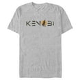 thumbnail image 1 of Men's Star Wars: Obi-Wan Kenobi Vintage Silhouette Kenobi Sunset Graphic Tee Athletic Heather Large, 1 of 5