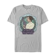 thumbnail image 1 of Men's Star Wars Ornate Princess Leia Glass  Graphic Tee Silver Medium, 1 of 3