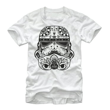 Men's Star Wars Ornate Stormtrooper  Graphic Tee White Large