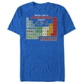 thumbnail image 1 of Men's Star Wars Periodic Table of Elements  Graphic Tee Royal Blue Heather Medium, 1 of 4