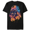 thumbnail image 1 of Men's Star Wars Psychedelic Darth Vader  Graphic Tee Black 5X Large, 1 of 4