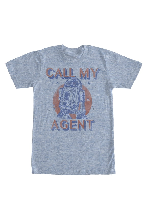 Men's Star Wars R2-D2 Call My Agent Graphic T-Shirt