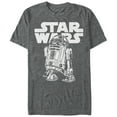 thumbnail image 1 of Men's Star Wars R2-D2 Classic Pose Graphic Tee Charcoal Heather Small, 1 of 5