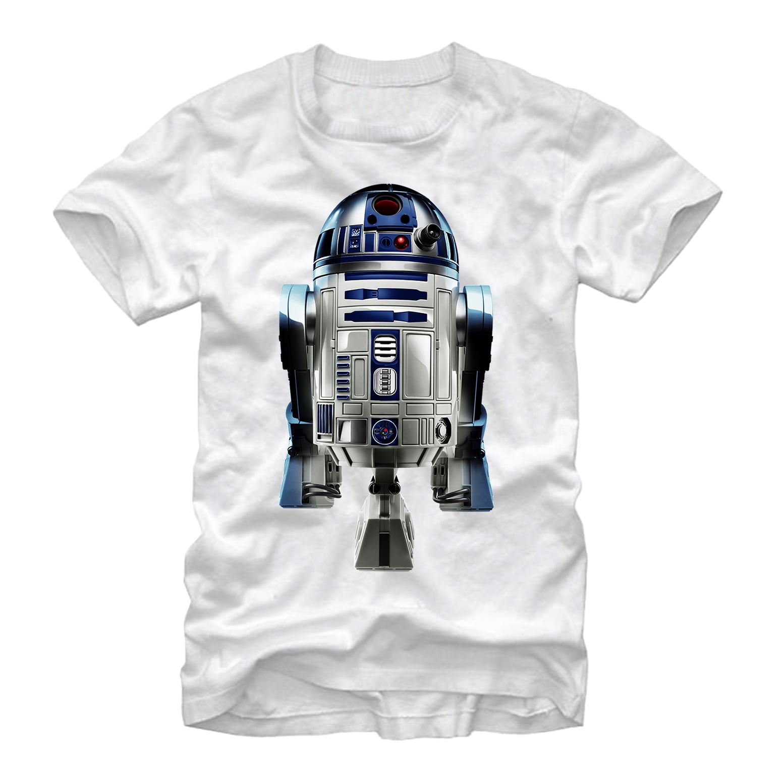 Men\'s Star Wars R2-D2 Droid Graphic Tee White X Large
