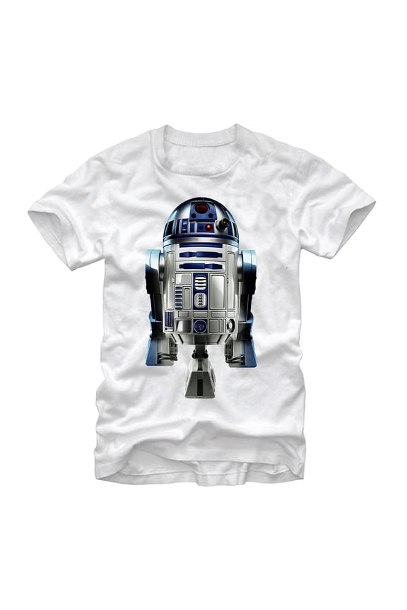 Men's Star Wars R2-D2 Droid  Graphic Tee White Large