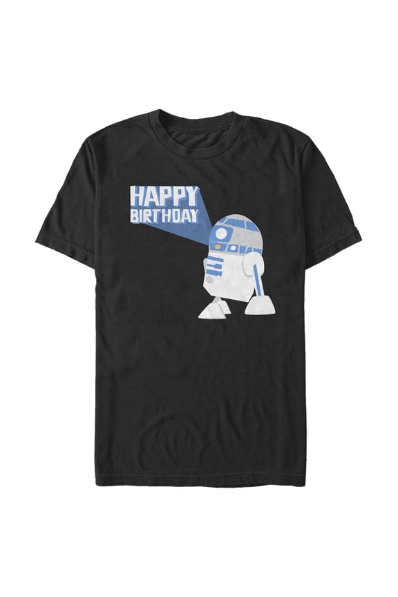 Men's Star Wars R2-D2 Happy Birthday Graphic T-Shirt