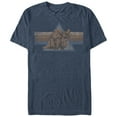 thumbnail image 1 of Men's Star Wars Retro Bantha  Graphic Tee Navy Blue Heather Large, 1 of 3