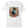 thumbnail image 1 of Men's Star Wars Retro Boba Fett Graphic Tee White 2X Large, 1 of 5