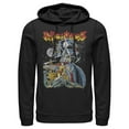 thumbnail image 1 of Men's Star Wars Retro Darth Vader Kanji Poster  Pull Over Hoodie Black Small, 1 of 3