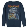 thumbnail image 1 of Men's Star Wars Retro Darth Vader Kanji Poster  Sweatshirt Navy Blue 2X Large, 1 of 3