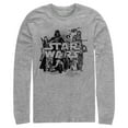 thumbnail image 1 of Men's Star Wars Retro Favorites Collage  Long Sleeve Shirt Athletic Heather 2X Large, 1 of 3