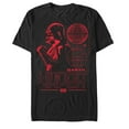 thumbnail image 1 of Men's Star Wars Rogue One Darth Vader Death Star Plans Graphic Tee Black Small, 1 of 4
