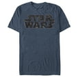 thumbnail image 1 of Men's Star Wars Rogue One Death Star Design Logo Graphic Tee Navy Blue Heather 3X Large, 1 of 3