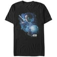 thumbnail image 1 of Men's Star Wars Rogue One Jyn Death Star Pyramid Graphic Tee Black Small, 1 of 4