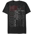 thumbnail image 1 of Men's Star Wars Rogue One K-2SO Galactic Empire Graphic Tee Black 4X Large, 1 of 4