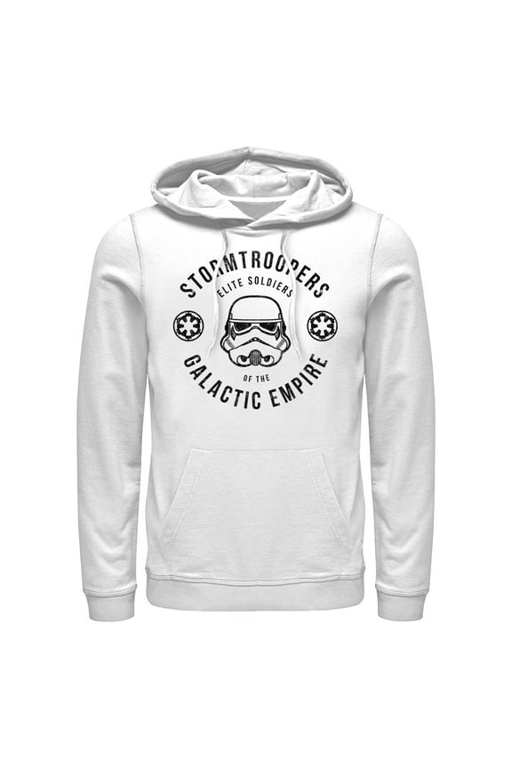 Men's Star Wars: Rogue One Stormtrooper Elite Soldier Uniform Pull Over Hoodie