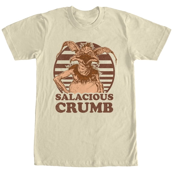 Men's Star Wars Salacious Crumb Graphic Tee Cream Small