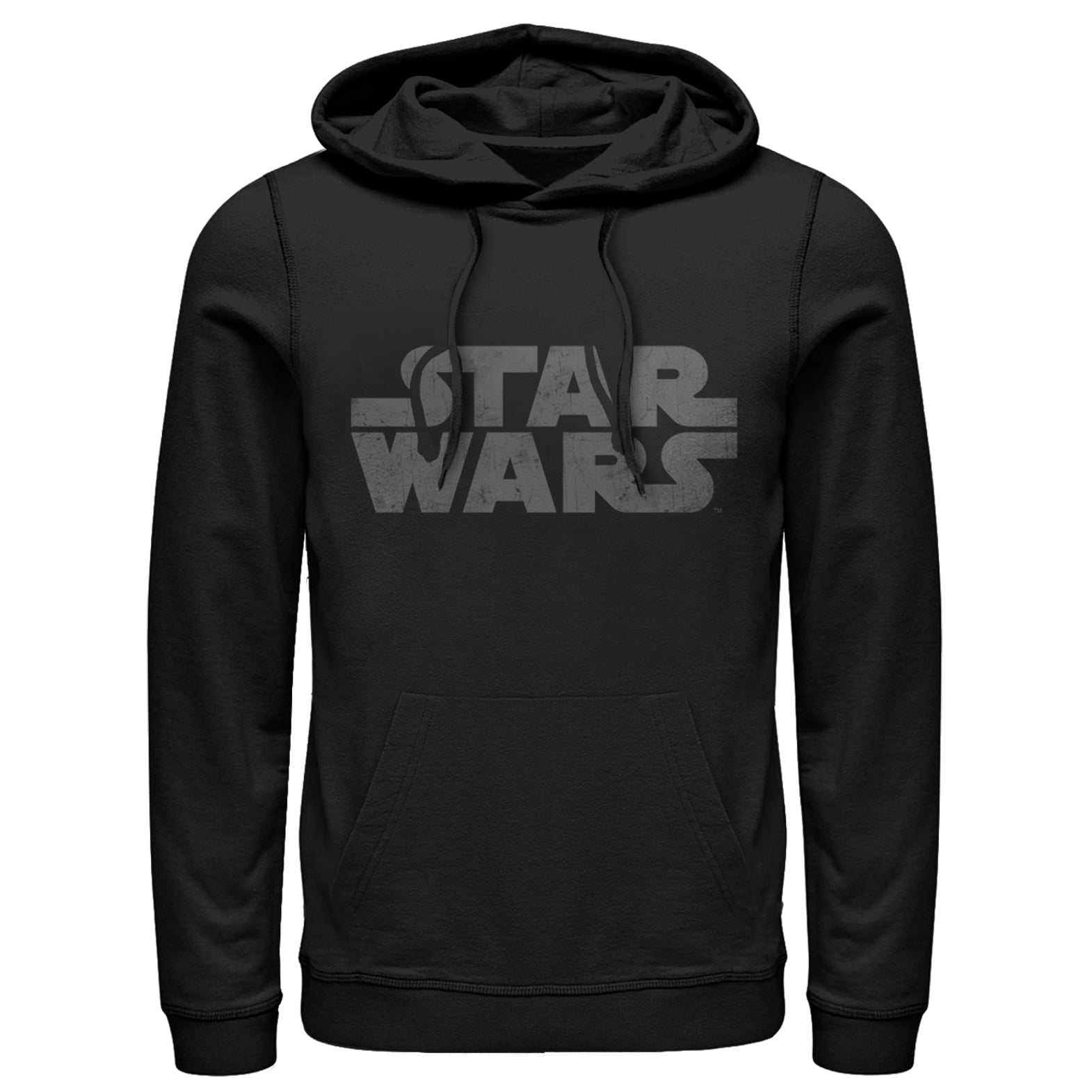 Men's Star Wars Logo Hoodie Black, Medium Kuwait Ubuy