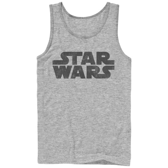 Men's Star Wars Simple Logo  Tank Top Athletic Heather Large