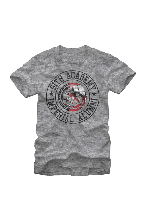 Men's Star Wars Sith Academy Imperial Alumni Graphic Tee Athletic Heather Medium