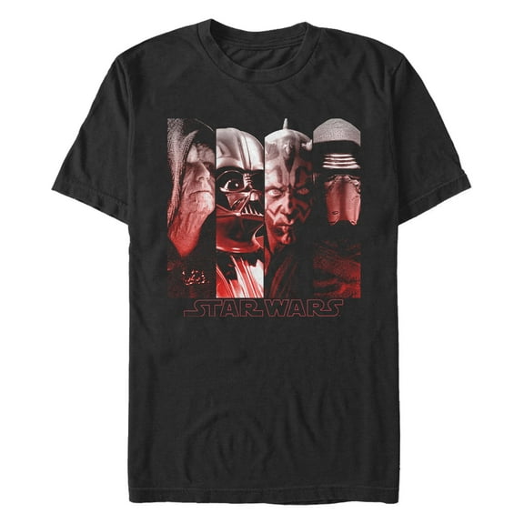 Men's Star Wars Sith Panels  Graphic T-Shirt