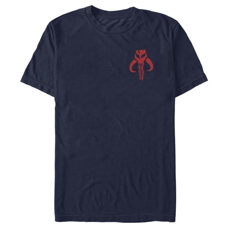Men's Star Wars Small Mythosaur Skull Emblem Graphic Tee Navy Blue Medium